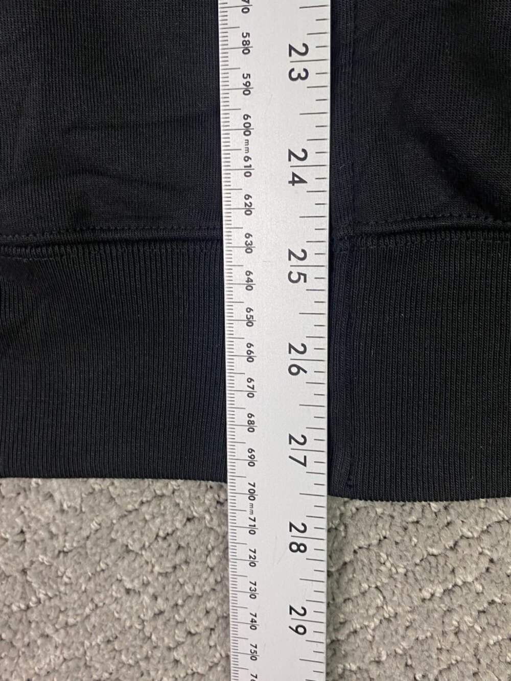 Uniqlo :C Sweat Oversized Full Zip Hoodie Unisex XXL Black Mens Womens - Picture 9 of 12